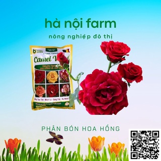 Phân bón hoa hồng camel vinaf, chuyên dùng cho cây hoa kiểng & hoa hồng- gói 1kg
