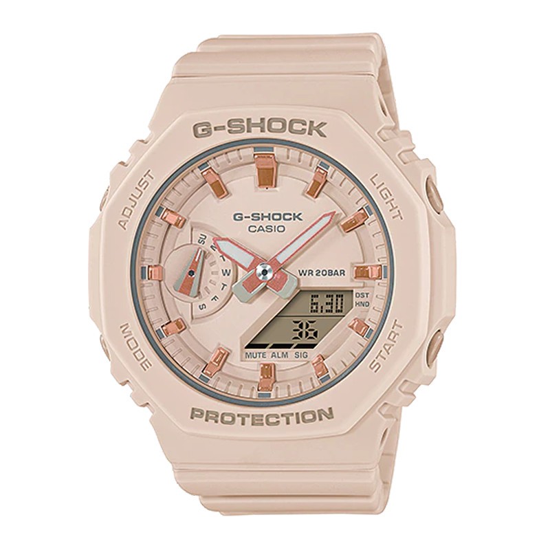 Đồng hồ casio nữ dây nhựa G-SHOCK GMA-S2100-4ADR chính hãng