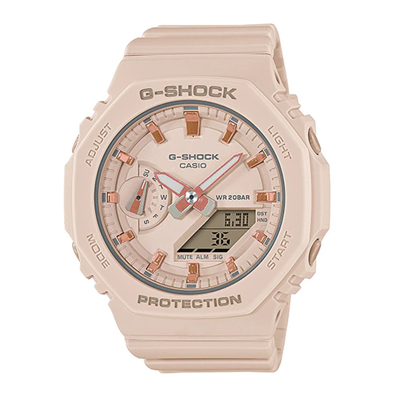 Đồng hồ casio nữ dây nhựa GSHOCK GMA-S2100-4ADR chính hãng