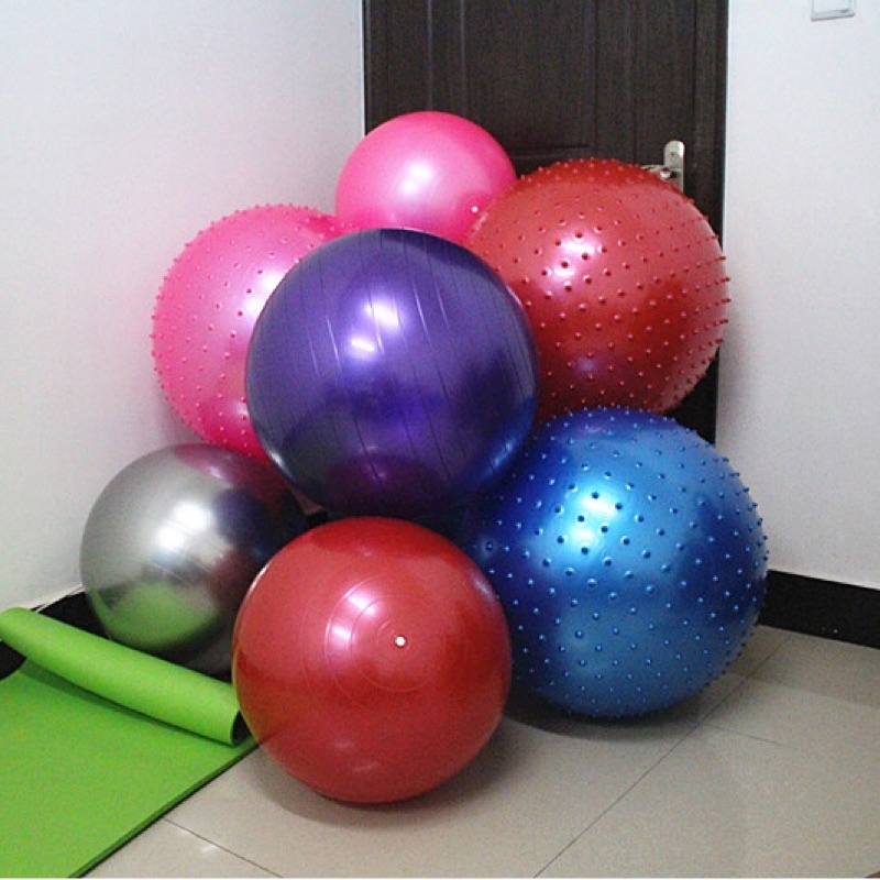 Bóng Tập Yoga Trơn & Có Gai Loại Dày Đẹp Cao Cấp D11