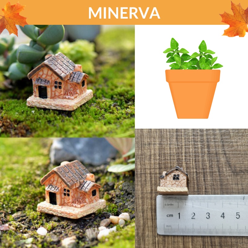 TIỂU CẢNH Mô hình nhà mini trang trí tiểu cảnh, sân vườn, chậu cây kiểng