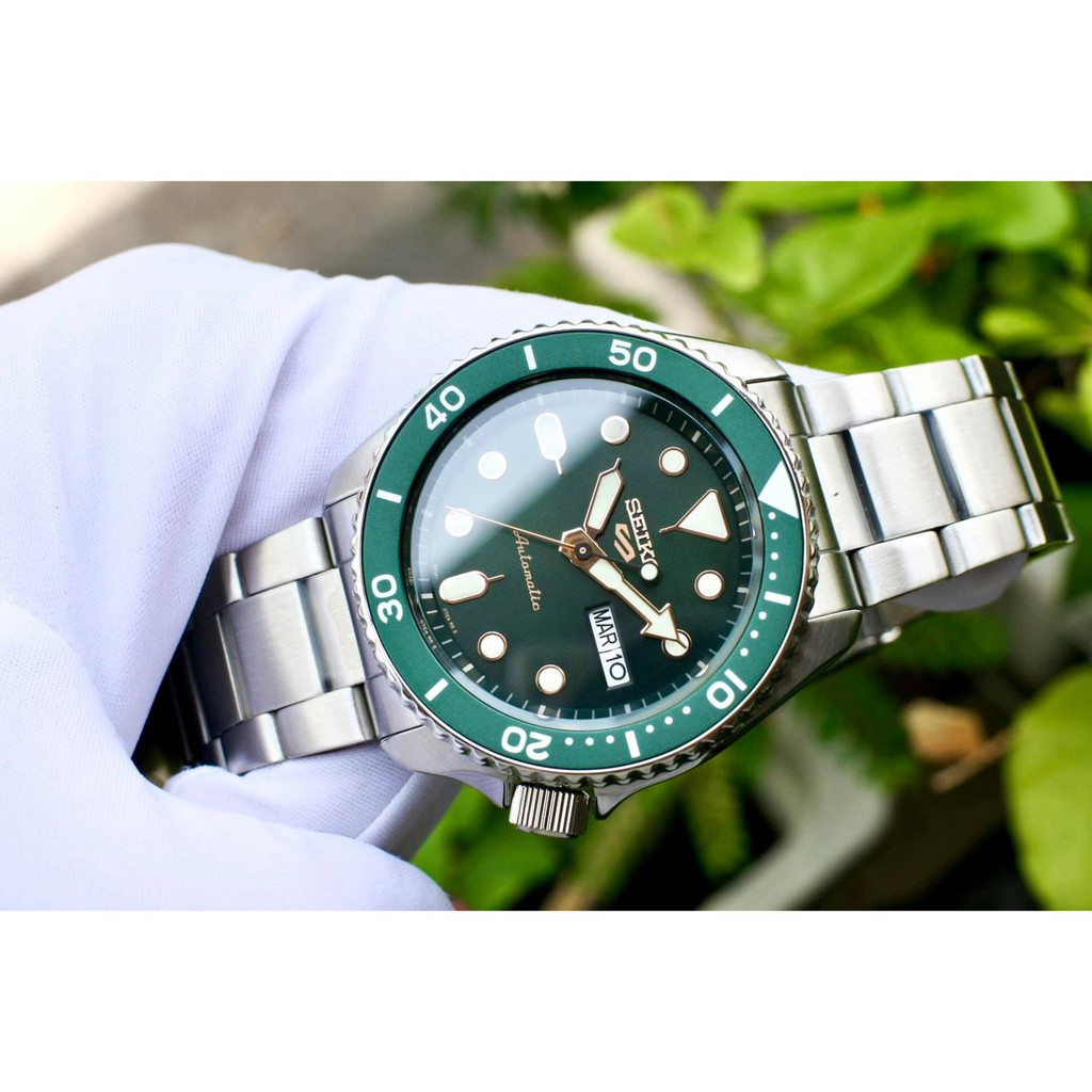 Đồng hồ nam Seiko 5 Sport Automatic Green SRPD63K1