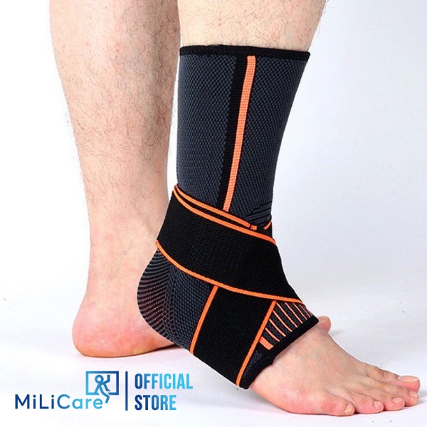 Băng quấn cổ chân Milicare Sport - Dụng cụ bảo vệ cổ chân, chống chấn thương
