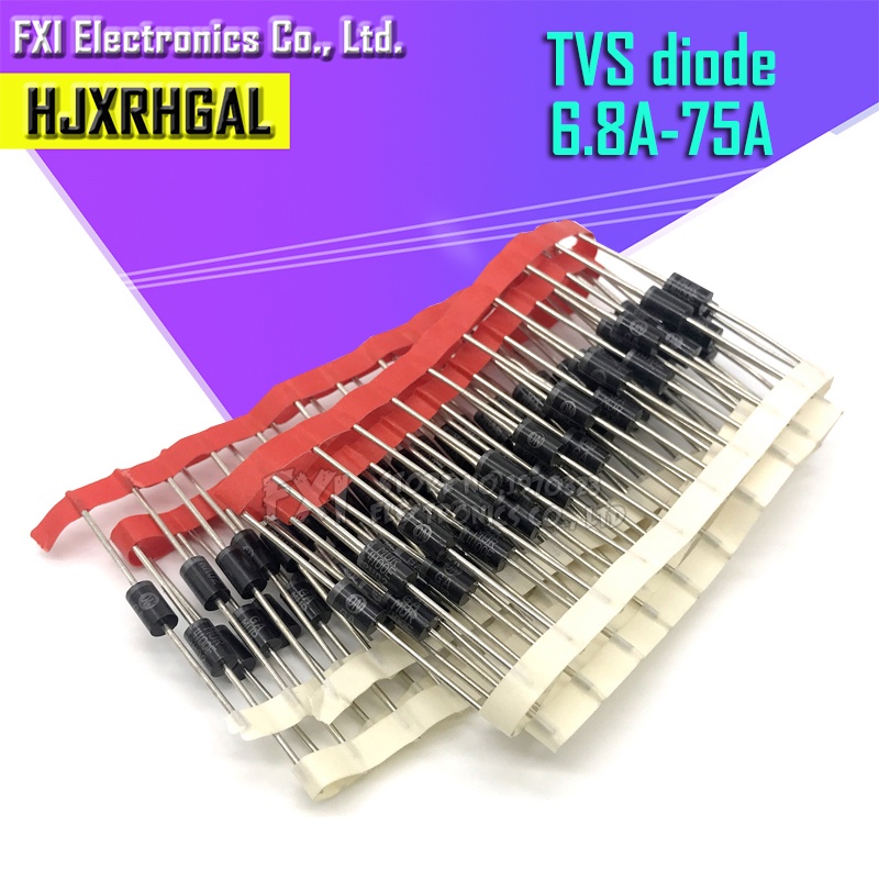 Set 20 Linh Kiện Điện Tử 1.5KE6.8A 1.5KE12A 1.5KE15A 1.5KE18A 1.5KE20A 1.5KE24A 1.5KE27A 1.5KE30A 30A 24A 20A 18A 15A 12A 6.8A 6A 6A