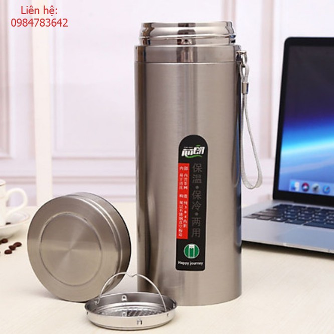 Bình Giữ Nhiệt Inox 1200ML và 1500ML Thương Hiệu BaoL H-90, Với 2 lớp Cực Chất