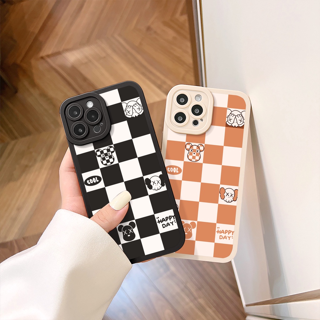 Ốp lưng iphone Cool Kaws cạnh vuông 6/6plus/6s/6splus/7/7plus/8/8plus/x/xs/11/12/13/14/pro/max/promax/plus/shin/case