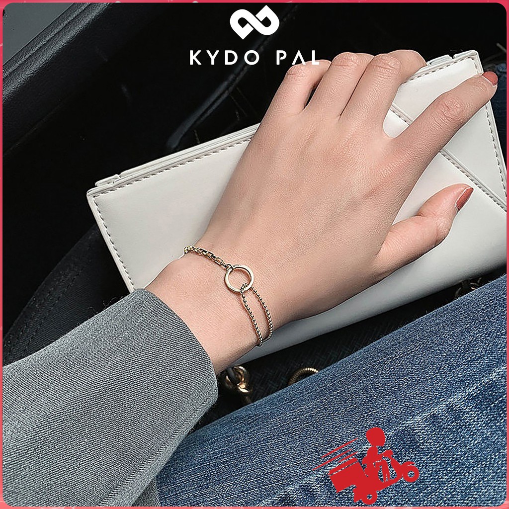 Vòng tay nữ cá tính bạc 925 lắc tay thời trang dễ thương MVK6 - KYDO PAL Phụ kiện trang sức