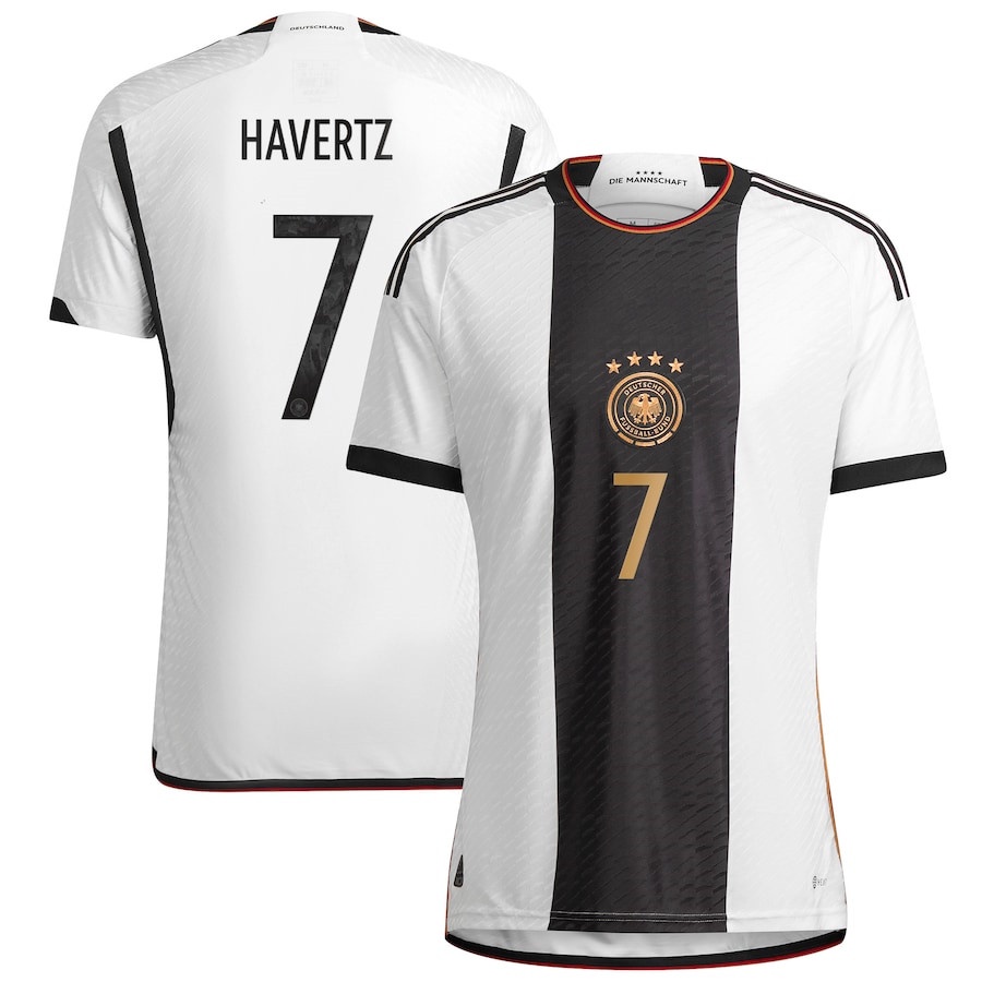 Áo phông bóng đá phiên bản dành cho cầu thủ dành cho nam dành cho người lớn của Đức Football Jersey năm 2022