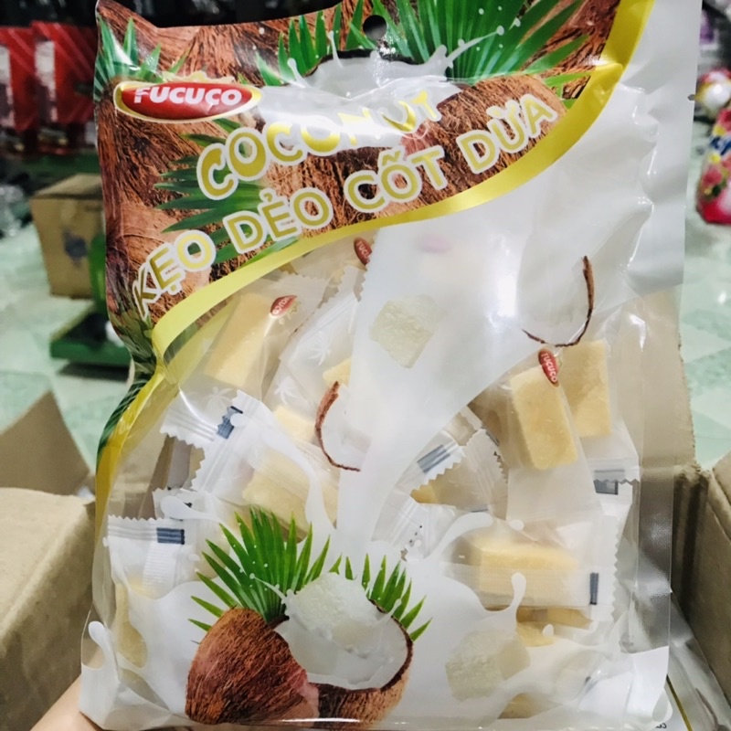 Kẹo Dẻo Cốt Dừa FUCUCO 270g