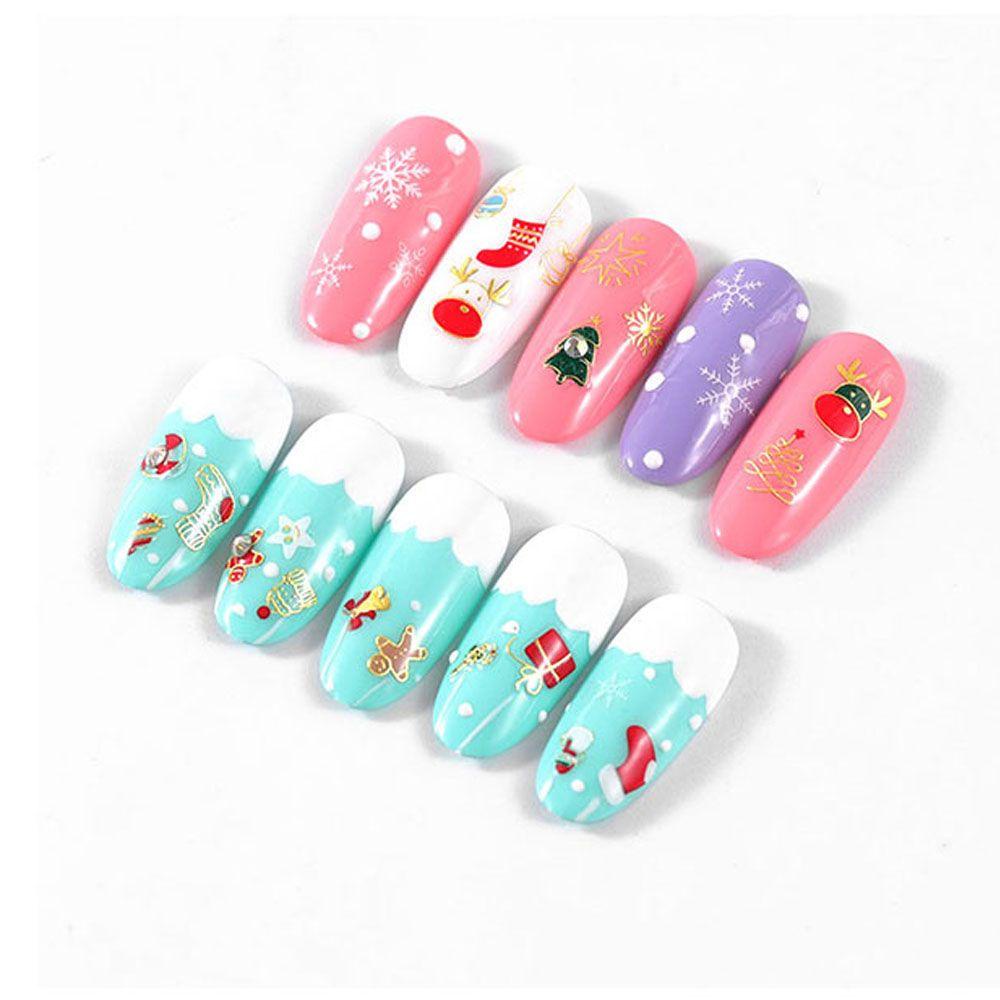 Miếng Dán Trang Trí Móng Tay Chủ Đề Giáng Sinh