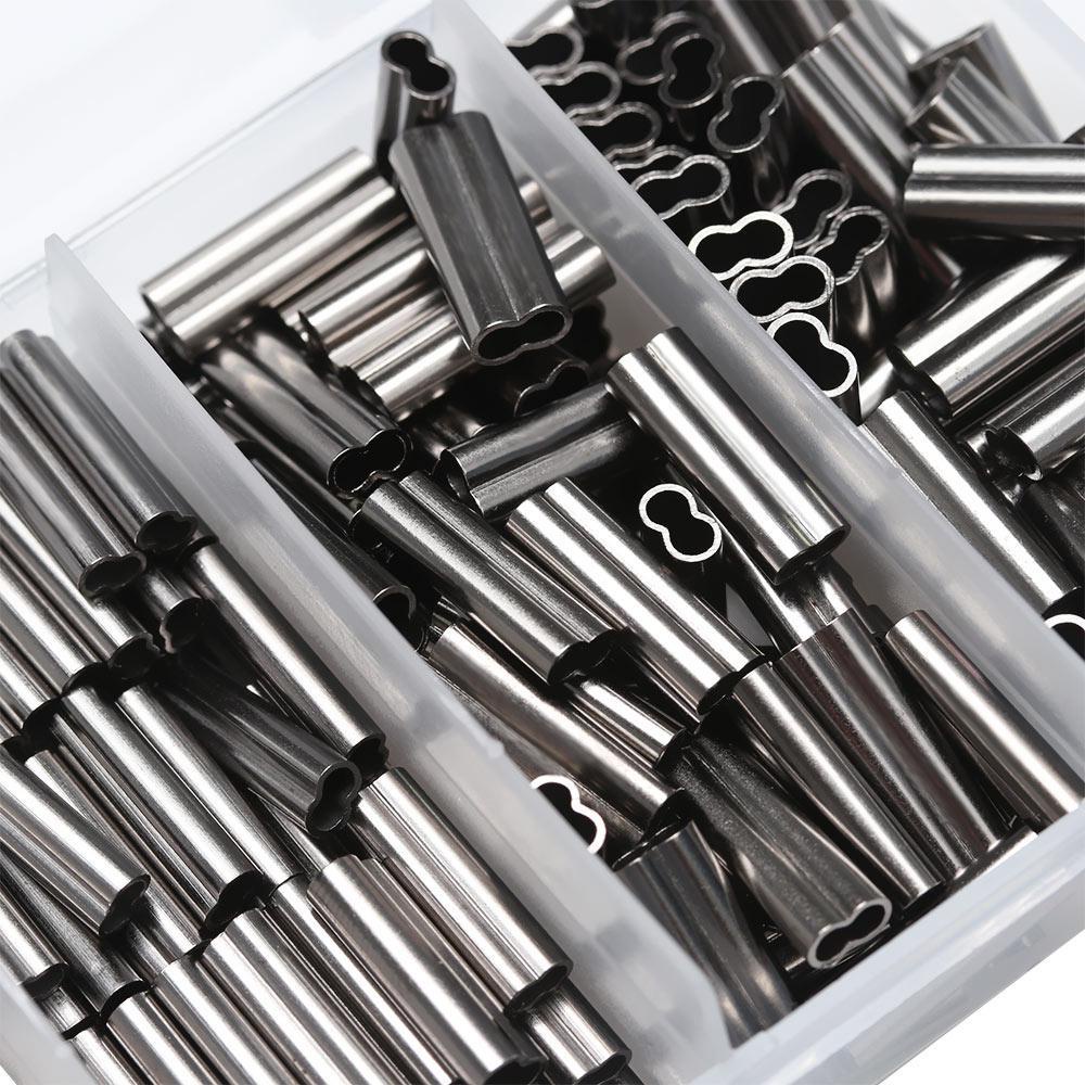 MYRONGVN Set 250 / 300 / 500 Ống Nối Dây Câu Cá Chất Lượng Cao