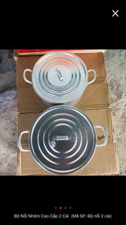 Bộ 2 Nồi Nhôm Cao Cấp
