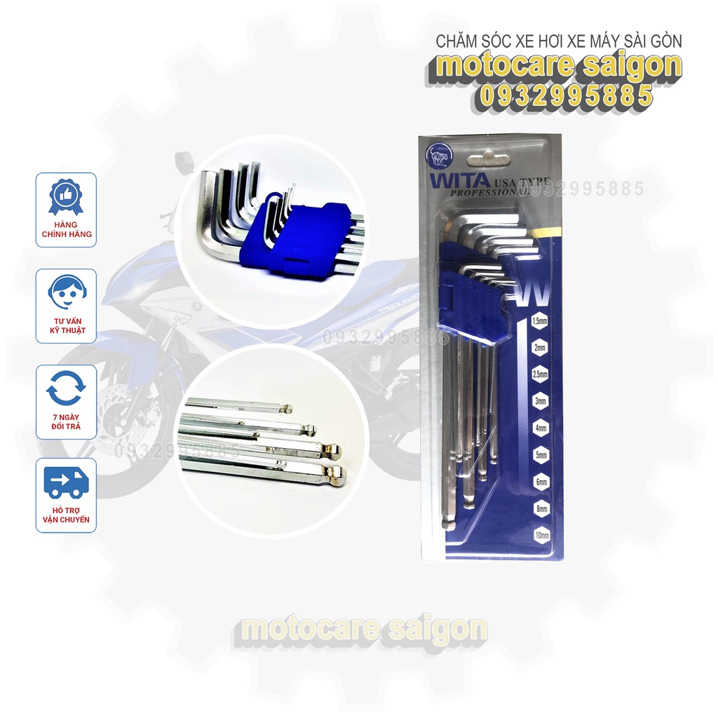 [HCM] Bộ lục giác bi WITA hàng chính hãng giá rẻ