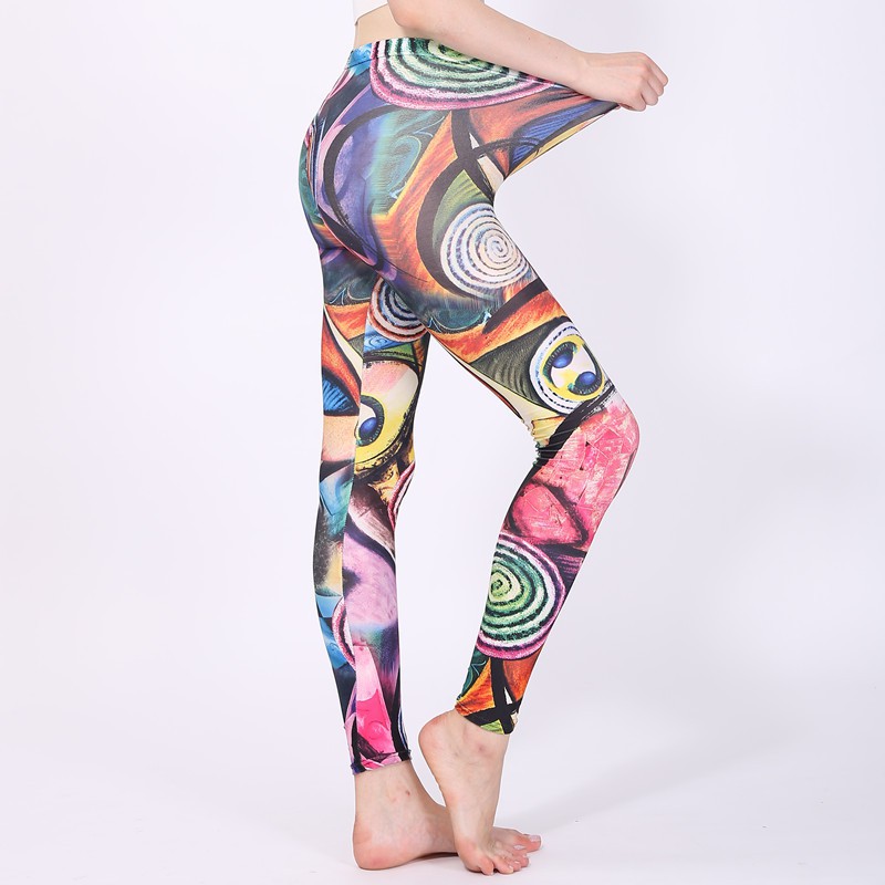 Quần Legging Tập Yoga Gym Rằn Ri 3D BST1 - REQUANE