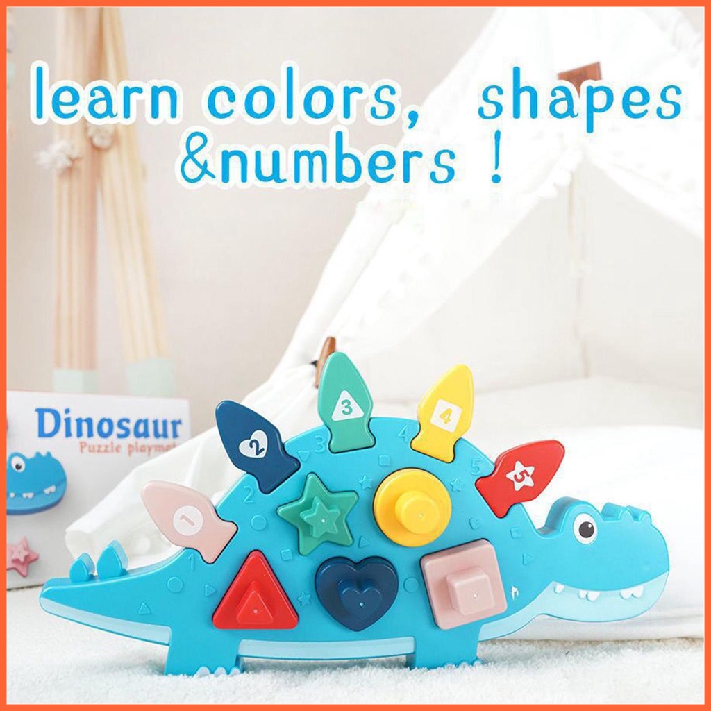 Mô Tơ Khủng Long Đồ Chơi Giáo Dục Montessori Cho Bé