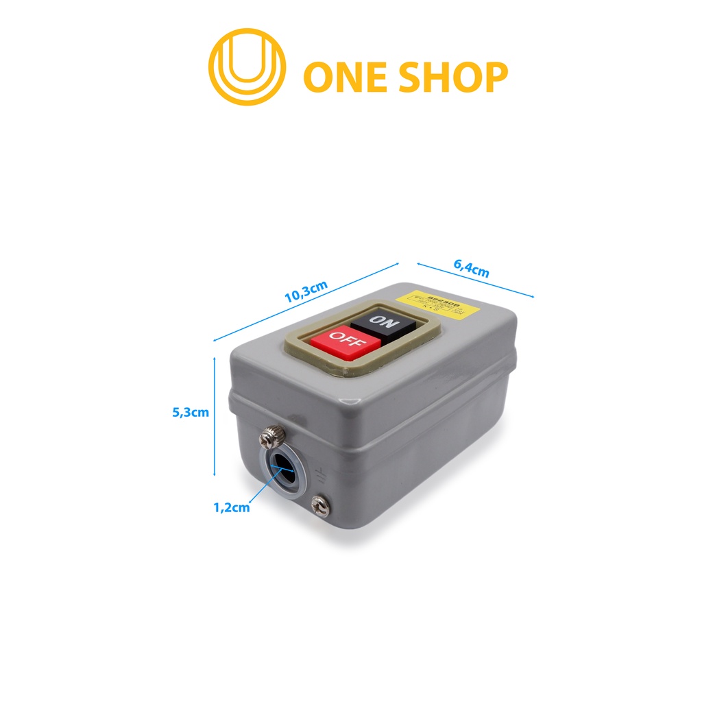 Công Tắc Nút Nhấn 3 Pha 380V BS230B