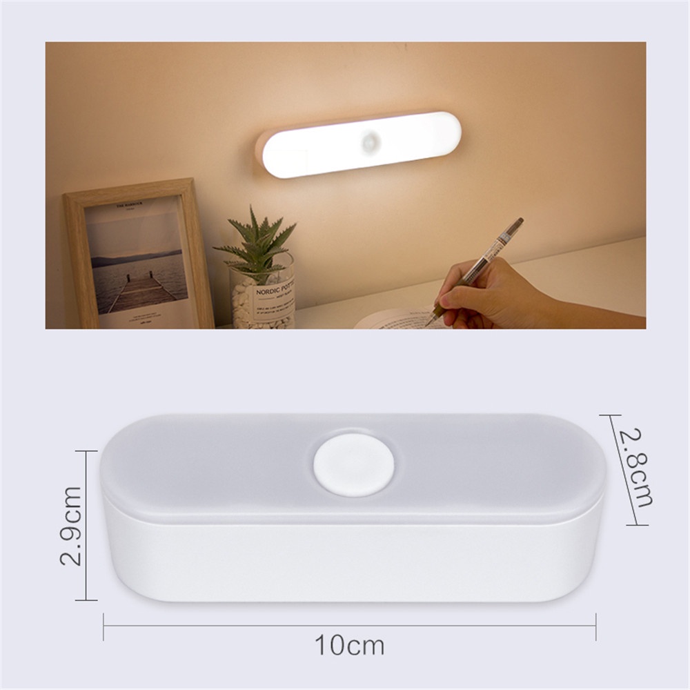 Đèn LED Để Bàn Đa Năng 10CM Cổng Sạc USB Có Nút Bấm Điều Chỉnh Độ Sáng Tiện Dụng