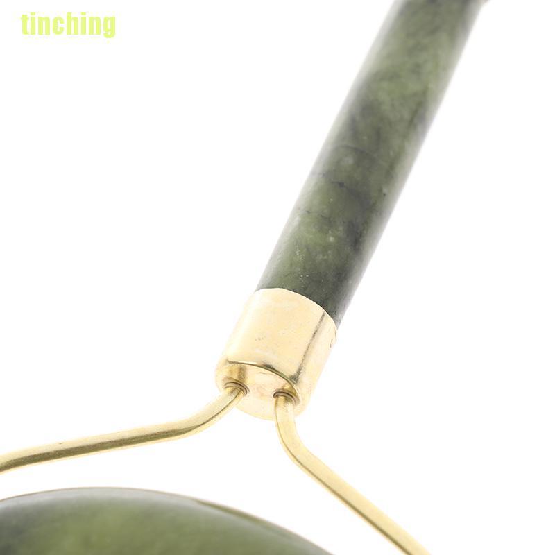 Cây Lăn Mát Xa Mặt Bằng Đá Guasha + Đá