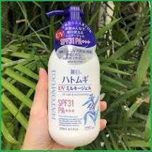 [HATOMUGI] Sữa dưỡng thể chống nắng Hatomugi UV Milky Gel SPF31 PA +++