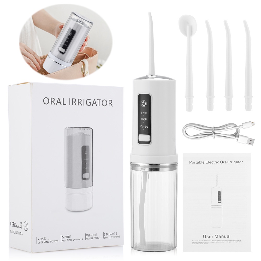 Máy Làm Sạch Răng Bằng Điện 3 Tốc Độ Nhỏ Gọn
