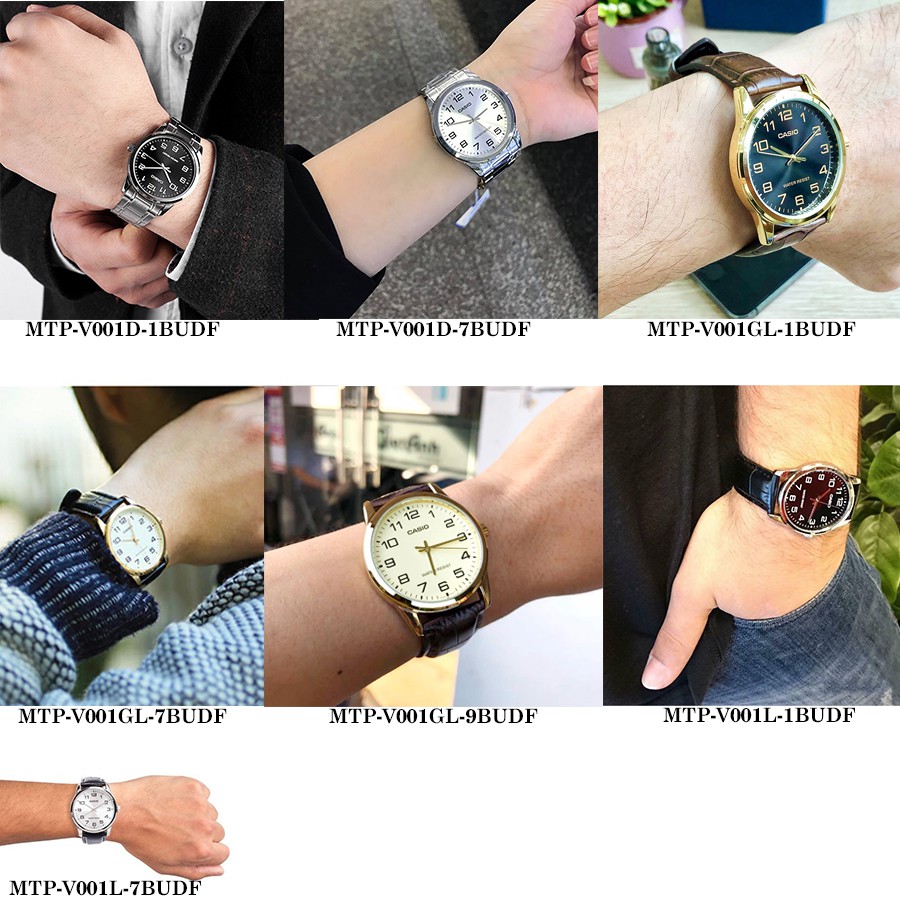 [𝐅𝐑𝐄𝐄𝐒𝐇𝐈𝐏]  Đồng hồ nam Casio MTP-V001 Series MTP-V001D MTP-V001GL MTP-V001L Chính hãng Anh Khuê | BigBuy360 - bigbuy360.vn