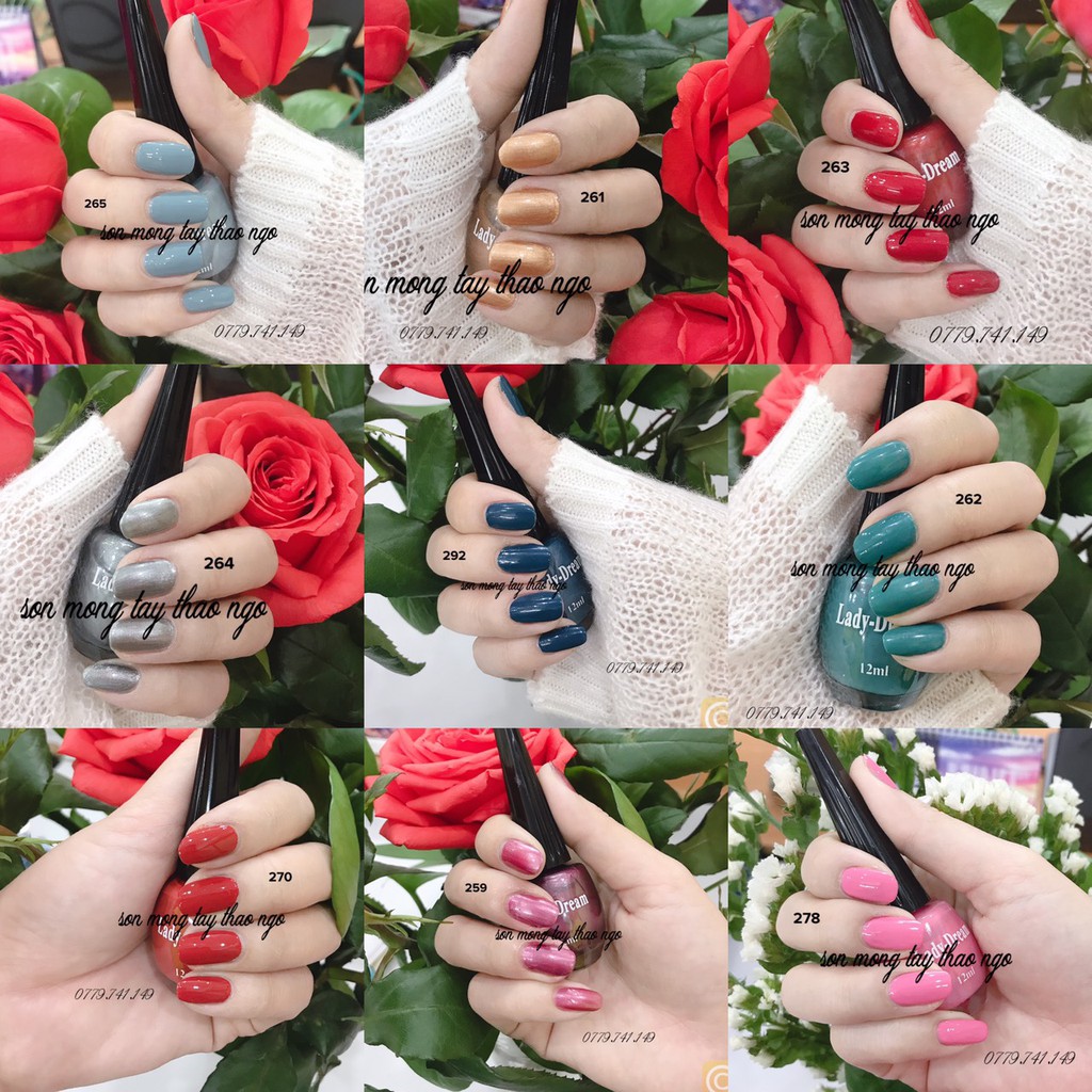 Sơn móng tay Ladydream 12ml