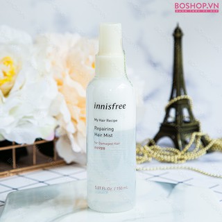 XỊT DƯỠNG TÓC INNISFREE MY HAIR RECIPE HAIR MIST 150ML CHÍNH HÃNG - 4767