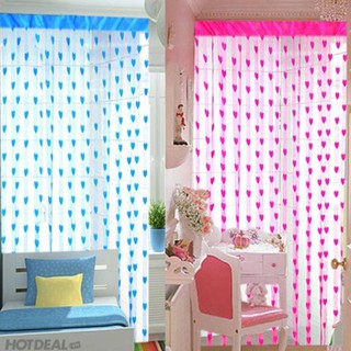 Rèm cửa trái tim ( Nhiều màu )