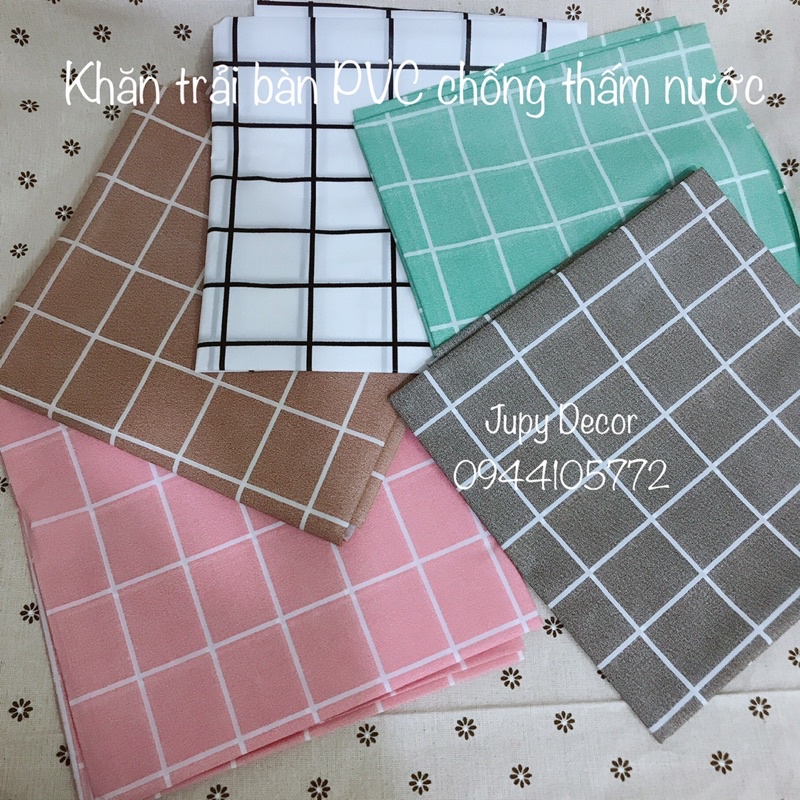 Khăn picnic PVC gấp gọn, Thảm dã ngoại, Khăn trải du lịch chụp ảnh picnic, khăn trải bàn ăn kẻ caro, Thảm chụp ảnh