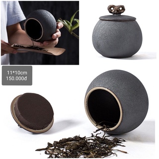 Hủ đựng trà gốm sứ cao cấp