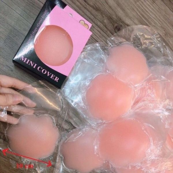 Miếng Dán Ngực Silicone Siêu Mềm Chống Mồ Hôi Miếng Dán Ti Dính Chắc Chắn Không Thấm Nước Có Thể Tái Sử Dụng