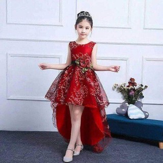 Đầm bé gái đuôi tôm cao cấp