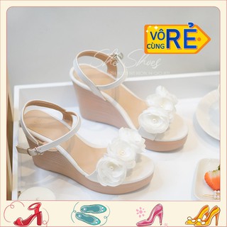 Sale Giày sandal xuồng ♥️Freeship♥️  Giày cưới cô dâu siêu nhẹ, êm, xinh. ĐỘC QUYỀN BỞI SHE SHOES