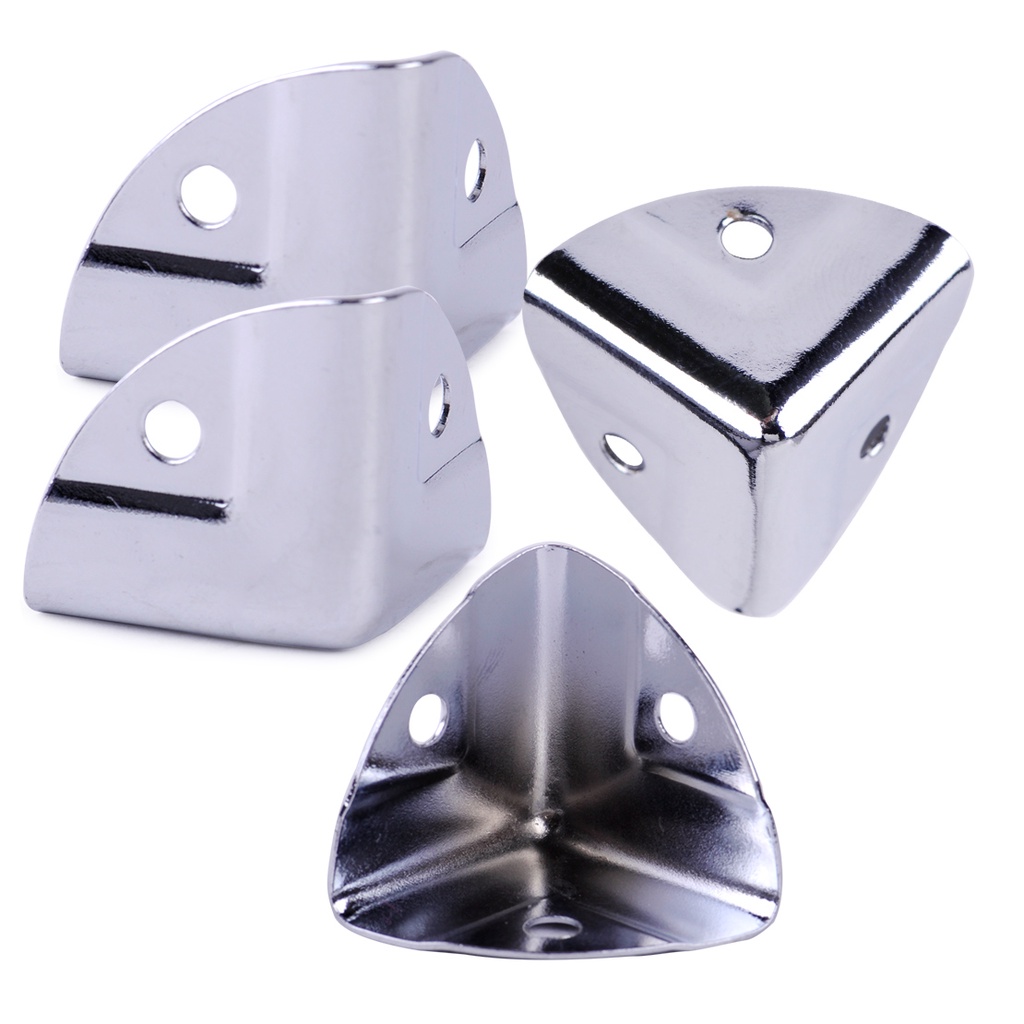 Set 8 Nẹp Góc Hộp Gỗ Bằng Kim Loại Tiện Dụng