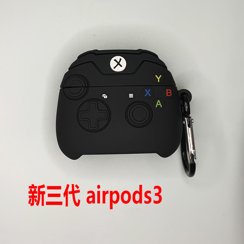 Vỏ Bảo Vệ Hộp Sạc Tai Nghe Bluetooth Airpods3 Airpods 1 2 3 Pro i12 i10 i11 i9s inpods 12 13 Pro i13 Bằng Silicon Hình Tay Cầm Chơi Game 3D