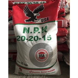 Phân bón npk 20-20-15 + humic túi 1kg