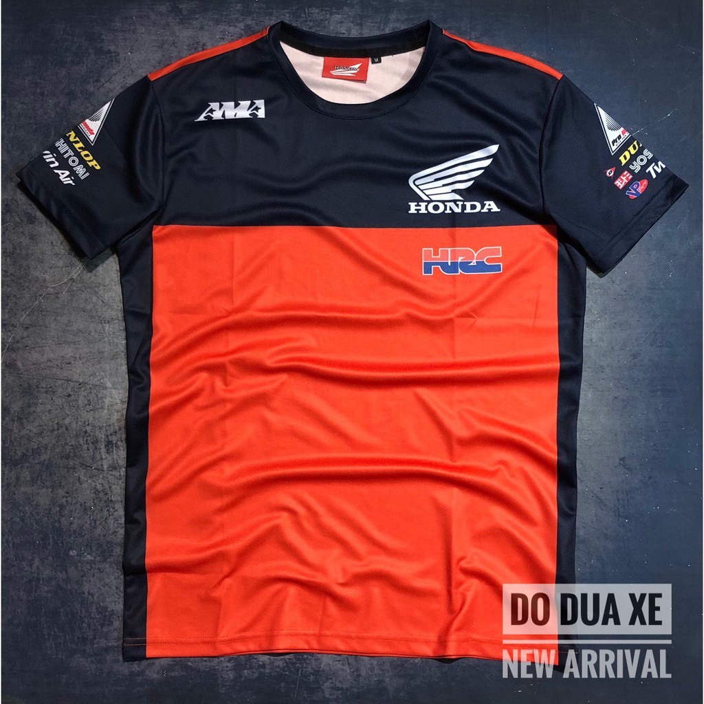 Áo thun đua xe Honda_HRC
