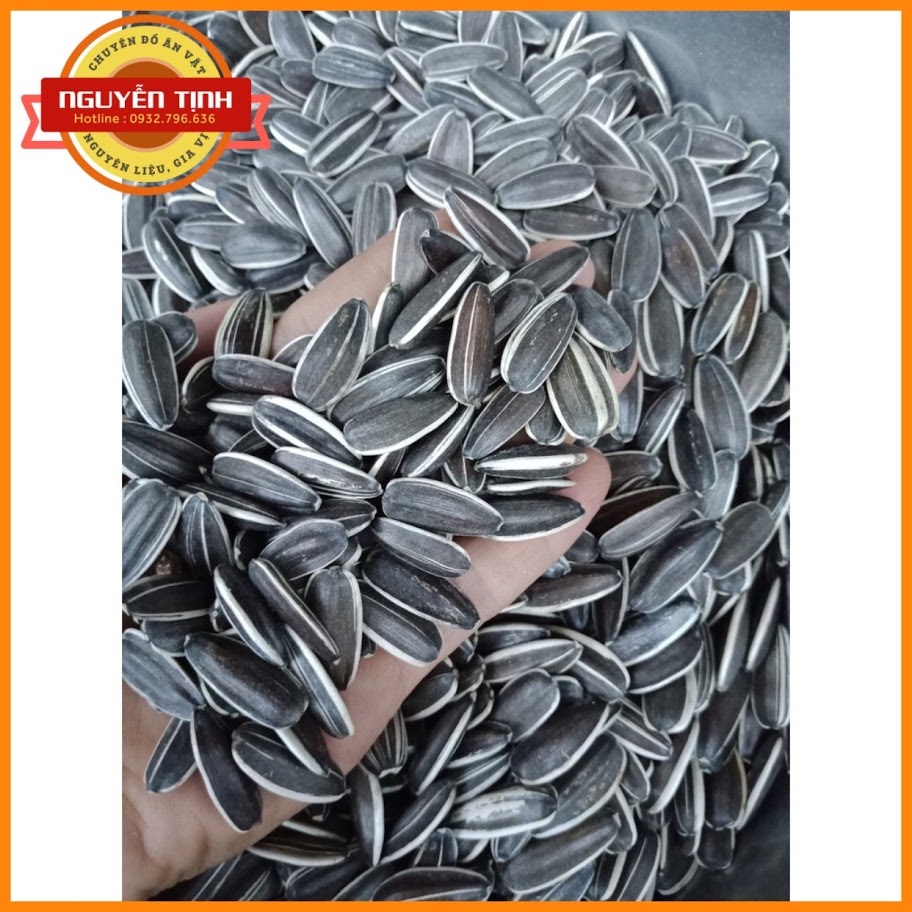 1kg Hướng Dương Nguyên Vị Rang Sẵn Loại 1 - Đóng Túi Zip Date Mới