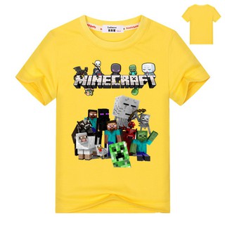 Áo thun Minecraft Steve Creeper inside