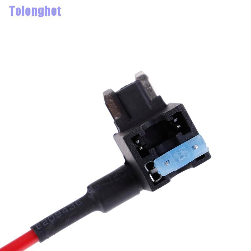 Tolonghot> 1Pc micro fuse tap mini fuse holder add a circuit low-profile car truck