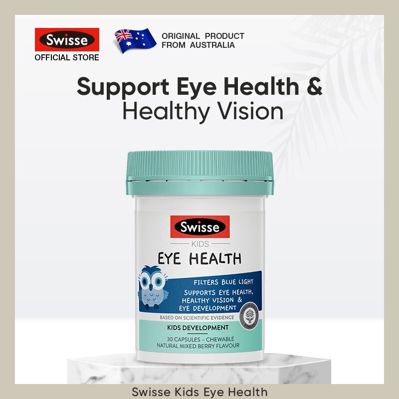 [Hàng chuẩn Úc] Viên uống bổ mắt cho trẻ em Swisse Kids Eye Health 30 viên