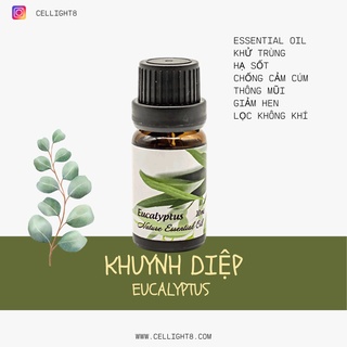Tinh dầu khuynh diệp CELLIGHT 8 - Eucalyptus Essential Oil - 10ml