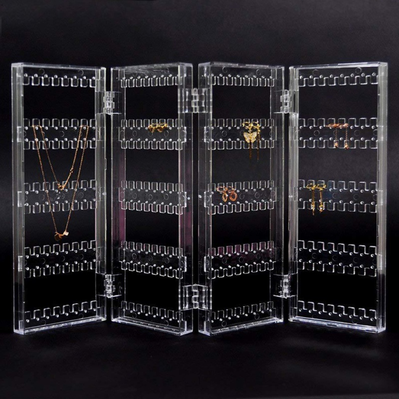 Giá Treo Trang Sức Bằng Acrylic Có Thể Gấp Gọn Tiện Dụng