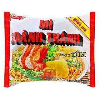 Mì hoành thánh vị tôm gói 76g
