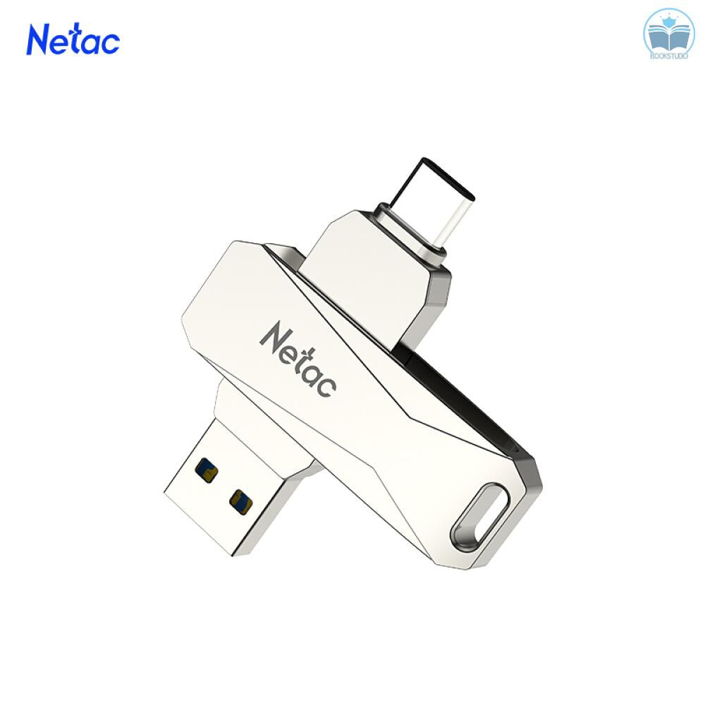 Ổ Đĩa Flash Netac U782C 32gb Type-C + Usb Cho Điện Thoại