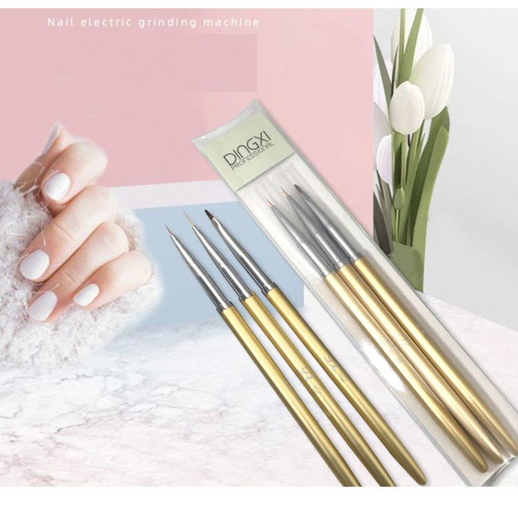 Bộ Bút Cọ DingXi Vẽ Móng Tay Cao Cấp Japan Nail Art Brush