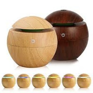 Máy xông tinh dầu vân gỗ l Máy tạo ẩm không khí chấy liệu gỗ, làm ẩm không khí, cung cấp độ ẩm