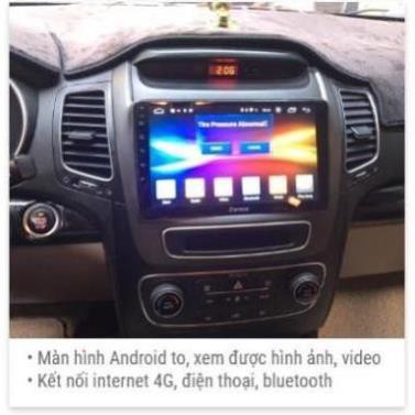 [ SALE ] [Rẻ số 1] MẶT DƯỠNG XE KIA SORENTO 2010 -2015 10INCH CÓ JACK NGUỒN ZIN