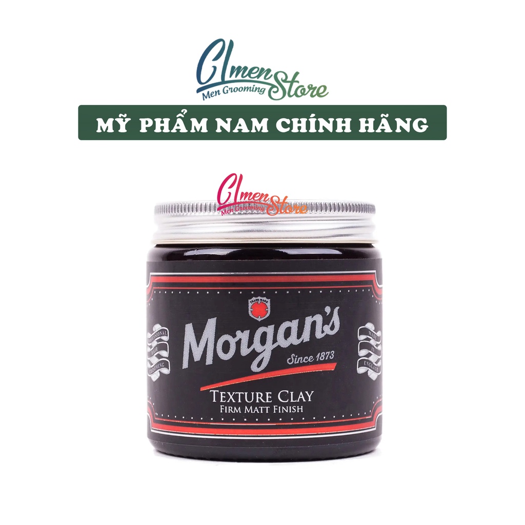 Sáp vuốt tóc Morgan’s Texture Clay - 120ml | Tạo kiểu tóc nam
