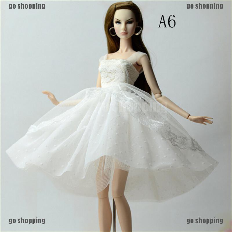 {go shopping}Handmade Doll Dress Clothes For 11'' 1/6 Dolls Party Sequin Tulle Gown Dress